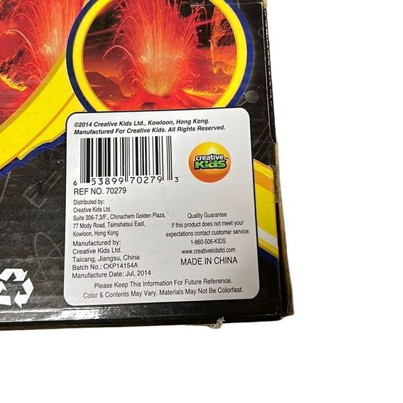 Science By Me Red Amazing Volcano Eruptions Earth Science Kit Ages 8+ & Up - Picture 4 of 6